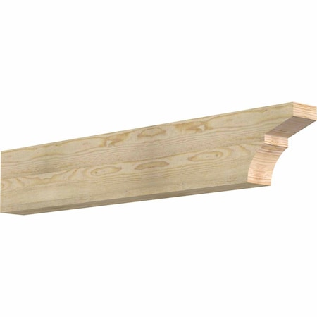 Ekena Millwork Monterey Rough Sawn Rafter Tail, Douglas Fir, 4"W x 8"H x 48"L RFT04X08X48MON00RDF